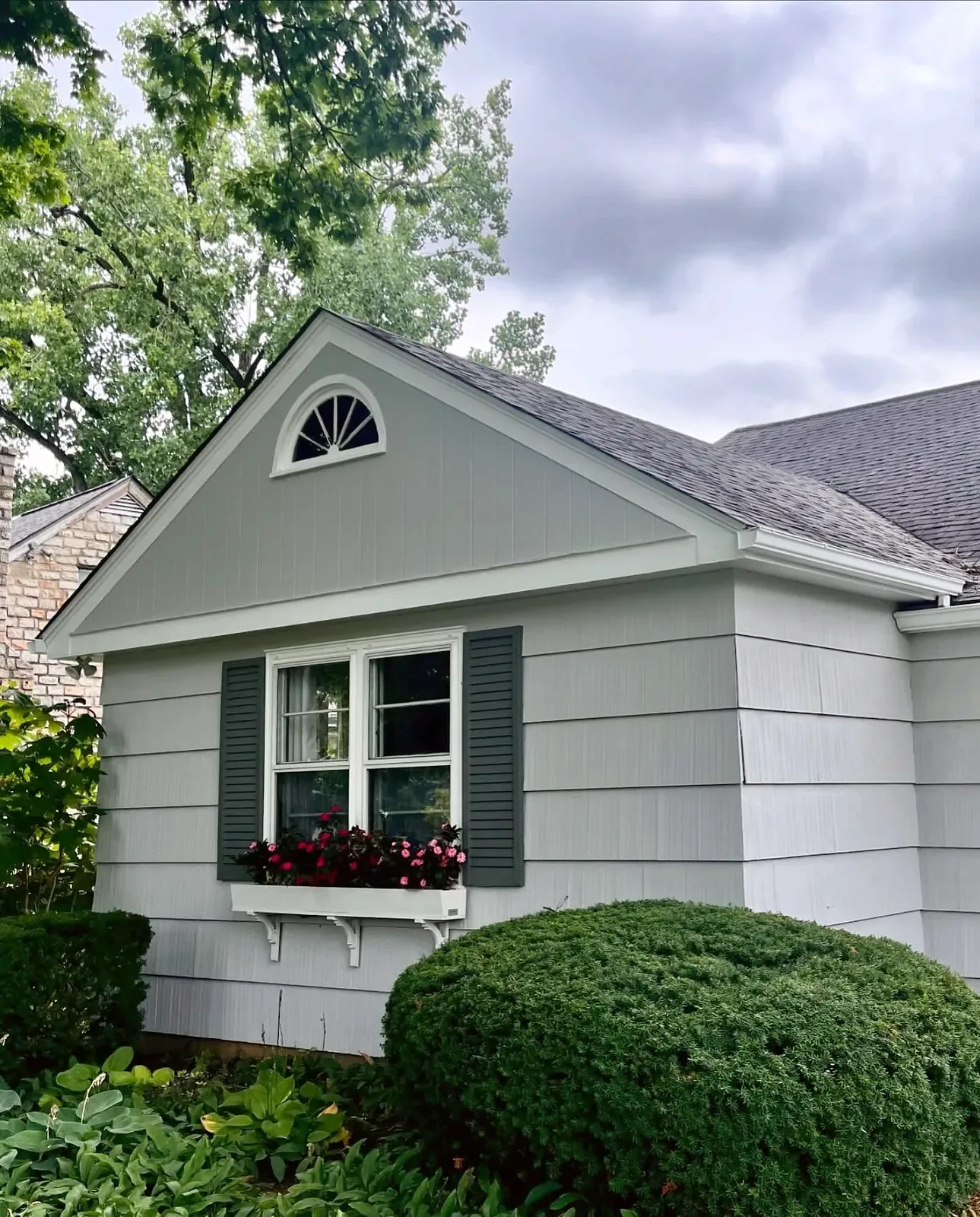 A repainted cottage in Eastmoor