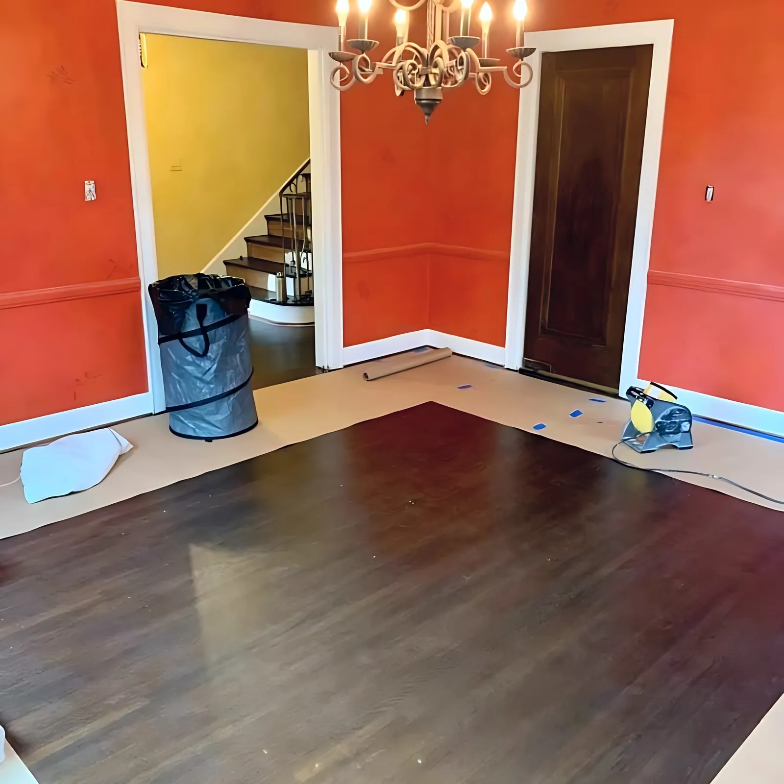Before: dining room